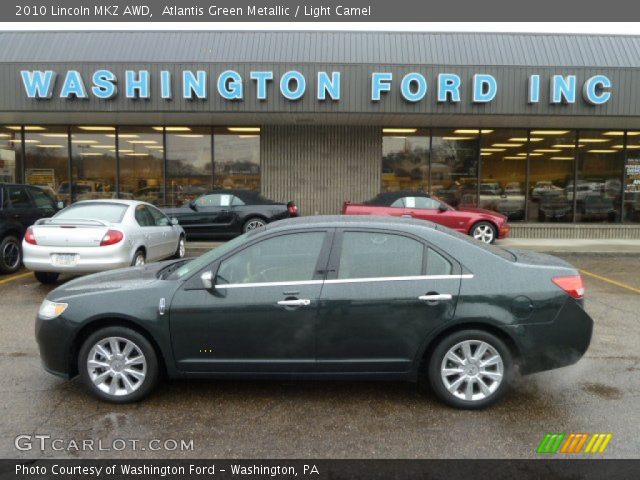 2010 Lincoln MKZ AWD in Atlantis Green Metallic