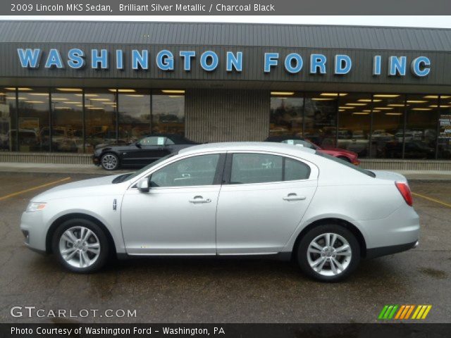 2009 Lincoln MKS Sedan in Brilliant Silver Metallic
