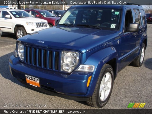 2009 Jeep Liberty Rocky Mountain Edition 4x4 in Deep Water Blue Pearl