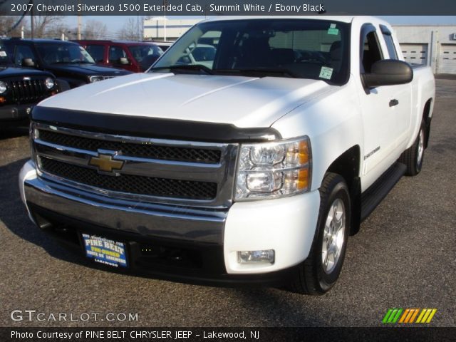 2007 Chevrolet Silverado 1500 Extended Cab in Summit White