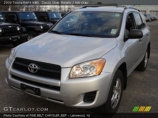 2009 Toyota RAV4 4WD in Classic Silver Metallic