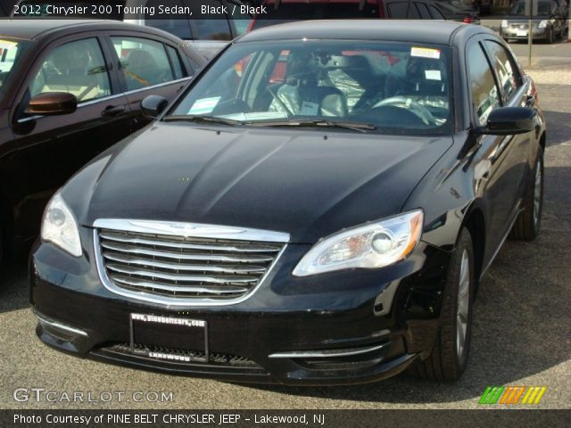 2012 Chrysler 200 Touring Sedan in Black