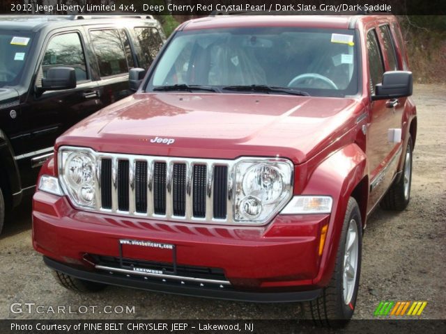 2012 Jeep Liberty Limited 4x4 in Deep Cherry Red Crystal Pearl