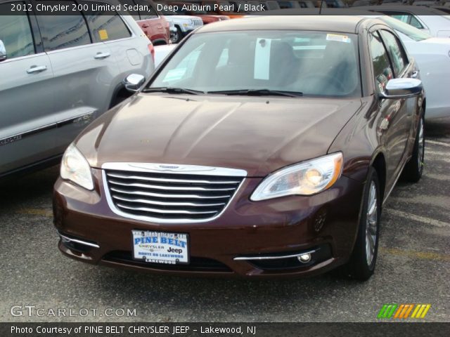 2012 Chrysler 200 Limited Sedan in Deep Auburn Pearl