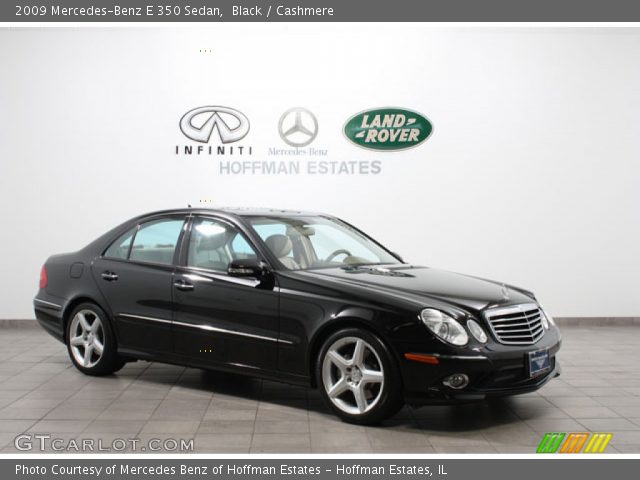 2009 Mercedes-Benz E 350 Sedan in Black