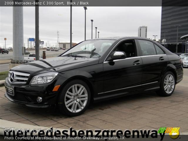 2008 Mercedes-Benz C 300 Sport in Black