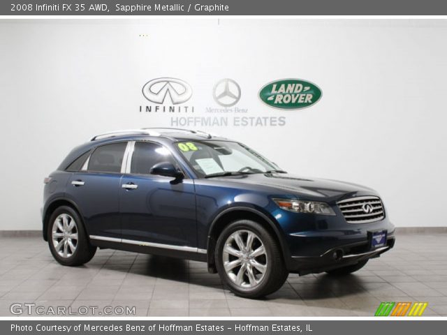 2008 Infiniti FX 35 AWD in Sapphire Metallic