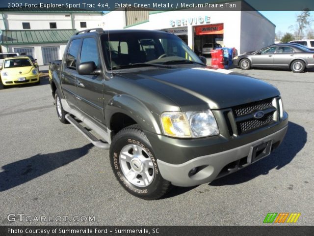 2002 Ford Explorer Sport Trac 4x4 in Estate Green Metallic