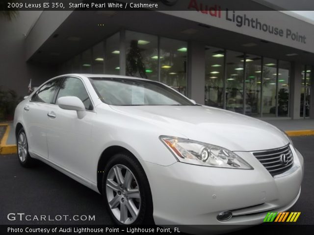 2009 Lexus ES 350 in Starfire Pearl White