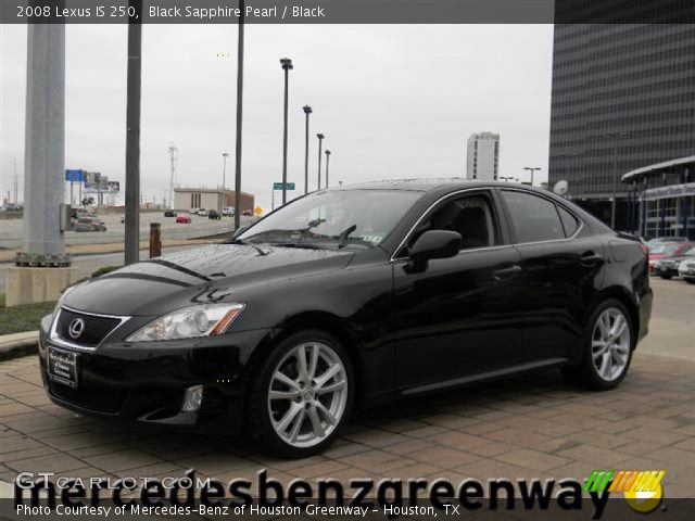 2008 Lexus IS 250 in Black Sapphire Pearl