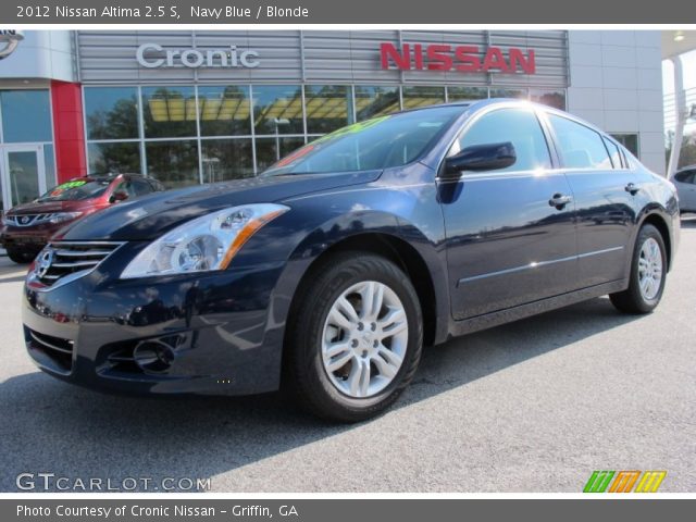 2012 Nissan Altima 2.5 S in Navy Blue