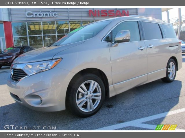 2011 Nissan Quest 3.5 SL in Titanium Beige