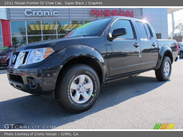 2012 Nissan Frontier SV Crew Cab in Super Black