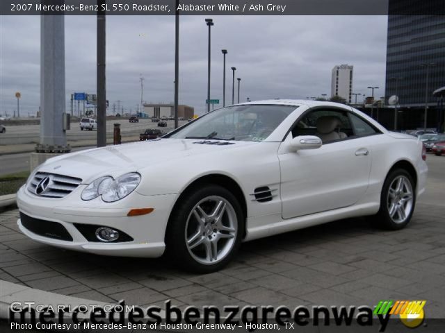 2007 Mercedes-Benz SL 550 Roadster in Alabaster White