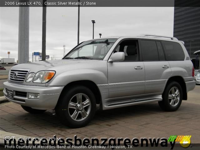 2006 Lexus LX 470 in Classic Silver Metallic