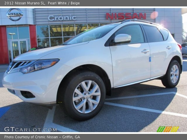2012 Nissan Murano SL in Pearl White