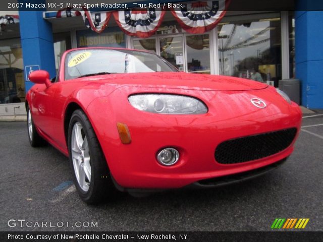 2007 Mazda MX-5 Miata Sport Roadster in True Red