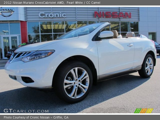 2012 Nissan Murano CrossCabriolet AWD in Pearl White