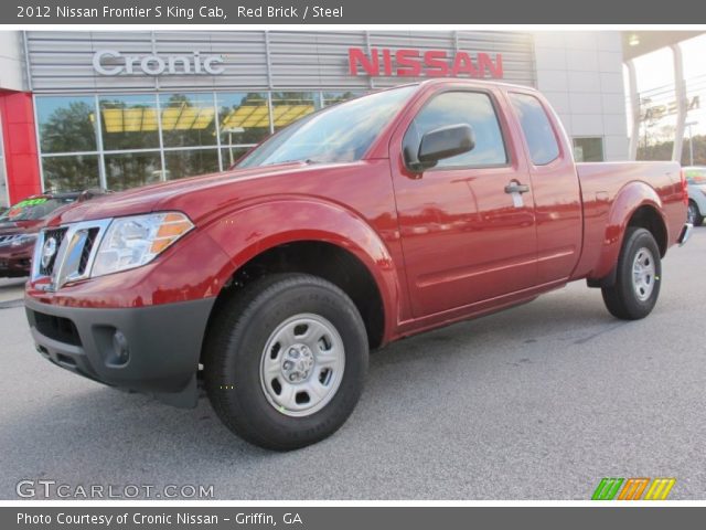 2012 Nissan Frontier S King Cab in Red Brick