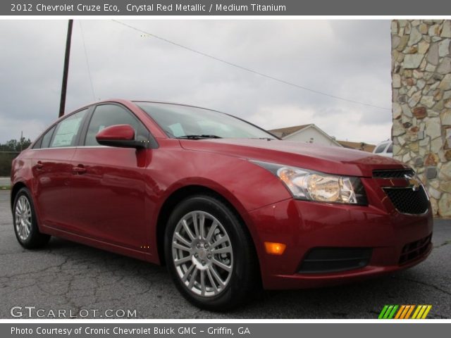 2012 Chevrolet Cruze Eco in Crystal Red Metallic