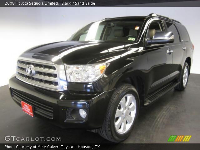 2008 Toyota Sequoia Limited in Black