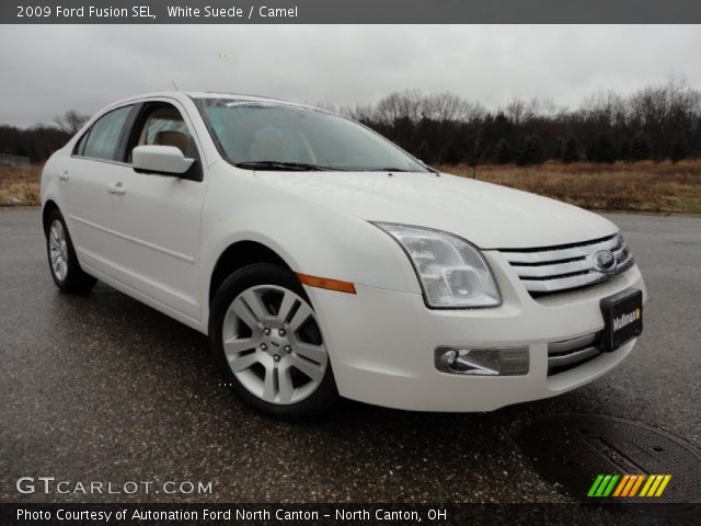 2009 Ford Fusion SEL in White Suede