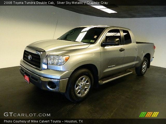 2008 Toyota Tundra Double Cab in Silver Sky Metallic