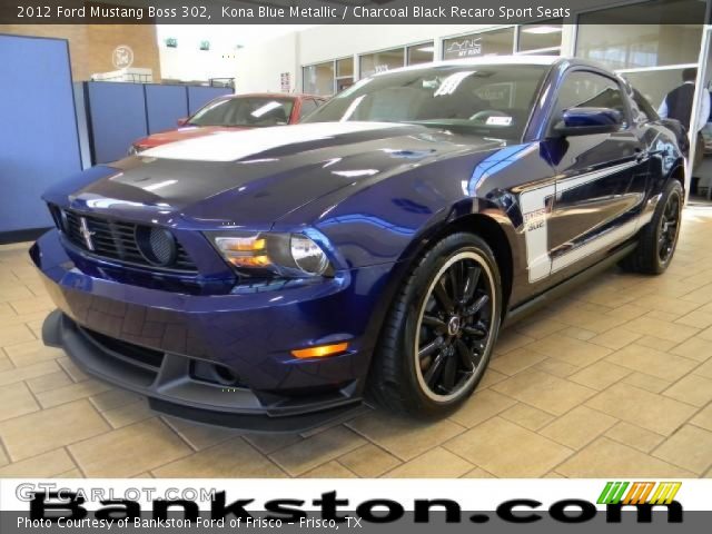 2012 Ford Mustang Boss 302 in Kona Blue Metallic