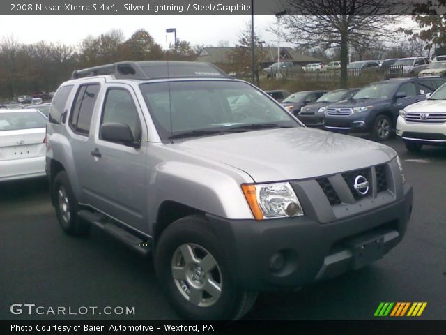 2008 Nissan Xterra S 4x4 in Silver Lightning