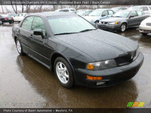 2003 Mitsubishi Diamante VR-X Sedan in Pendleton Black Pearl