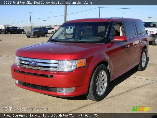2011 Ford Flex SEL in Red Candy Metallic