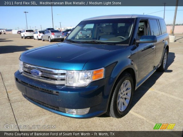2011 Ford Flex SEL in Mediterranean Blue Metallic