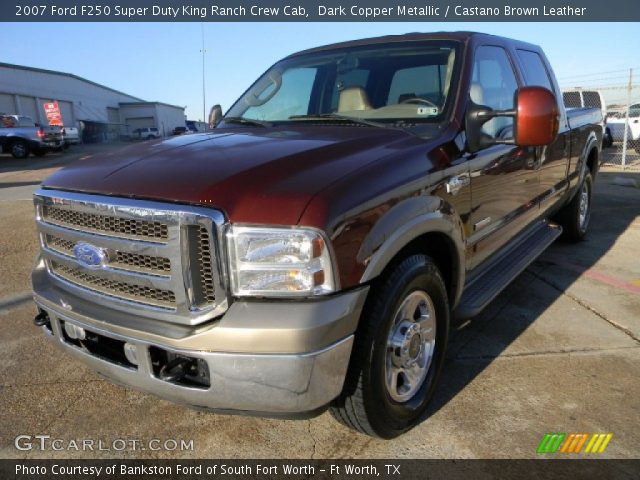 2007 Ford F250 Super Duty King Ranch Crew Cab in Dark Copper Metallic