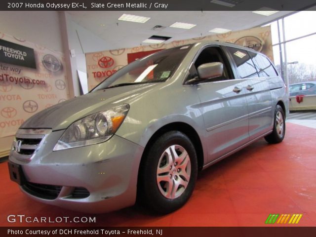 2007 Honda Odyssey EX-L in Slate Green Metallic