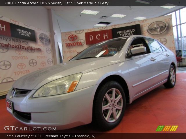 2004 Honda Accord EX V6 Sedan in Satin Silver Metallic