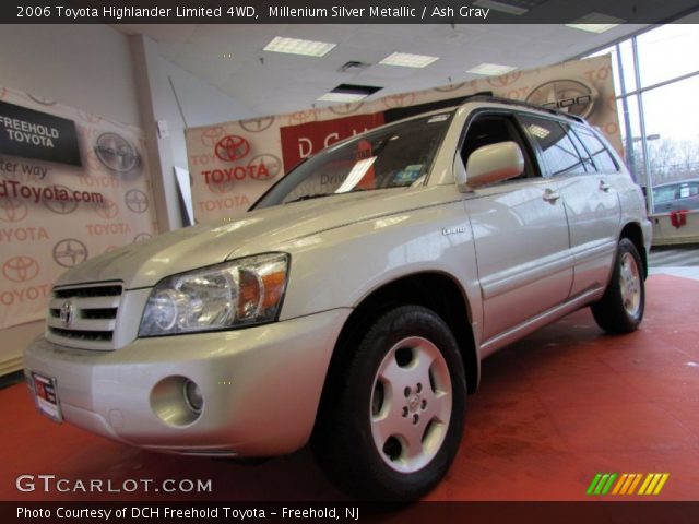 2006 Toyota Highlander Limited 4WD in Millenium Silver Metallic