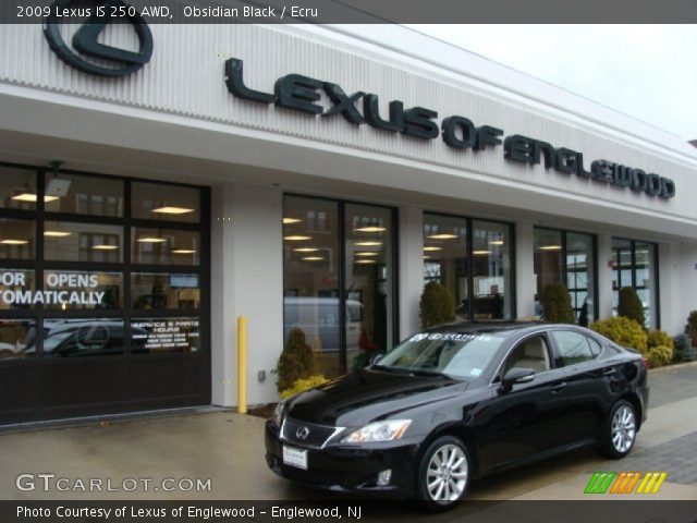 2009 Lexus IS 250 AWD in Obsidian Black