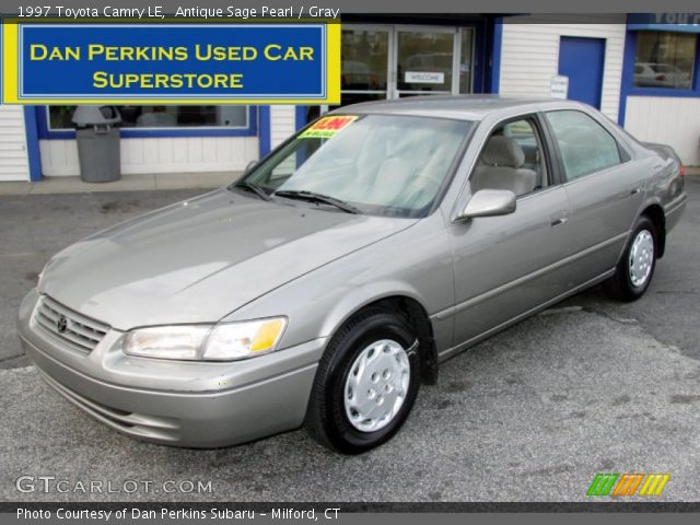 1997 Toyota Camry LE in Antique Sage Pearl