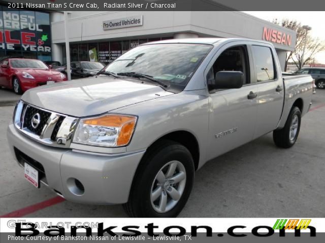 2011 Nissan Titan S Crew Cab in Radiant Silver