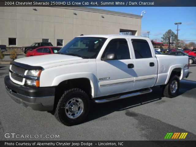2004 Chevrolet Silverado 2500HD LS Crew Cab 4x4 in Summit White