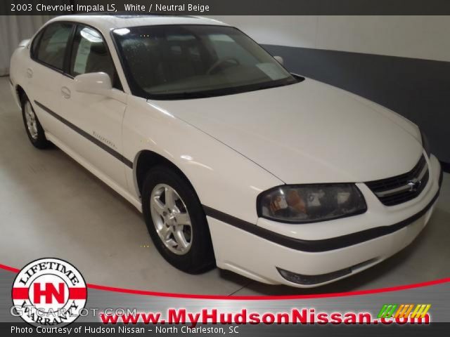 2003 Chevrolet Impala LS in White