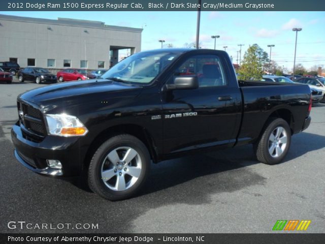 2012 Dodge Ram 1500 Express Regular Cab in Black
