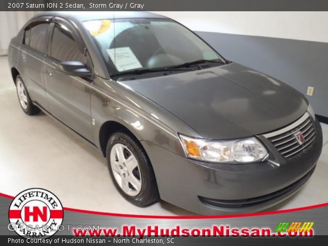 2007 Saturn ION 2 Sedan in Storm Gray