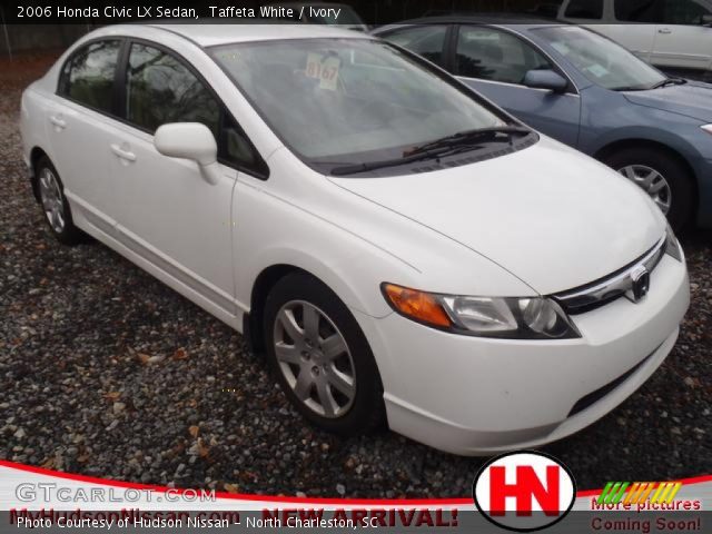 2006 Honda Civic LX Sedan in Taffeta White