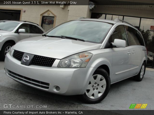 2005 Nissan Quest 3.5 S in Silver Mist Metallic