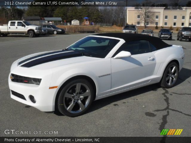 2012 Chevrolet Camaro LT/RS Convertible in Summit White