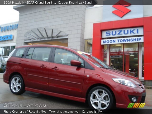 2009 Mazda MAZDA5 Grand Touring in Copper Red Mica