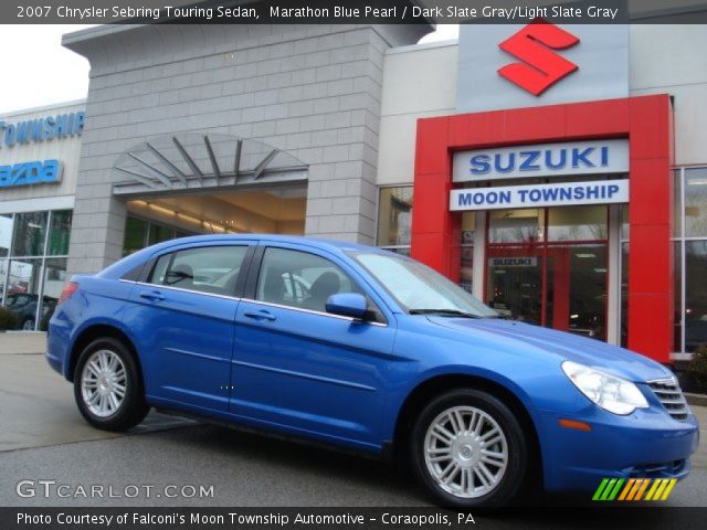 2007 Chrysler Sebring Touring Sedan in Marathon Blue Pearl