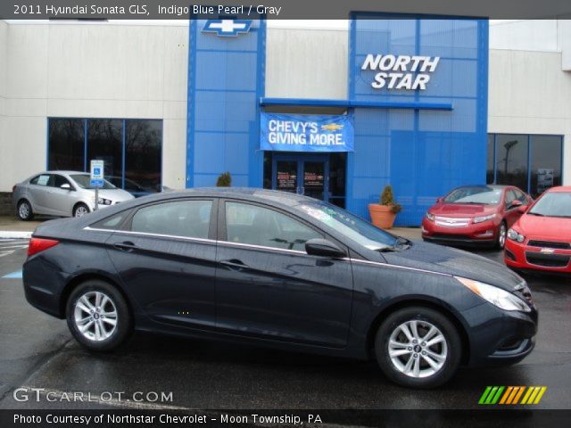 2011 Hyundai Sonata GLS in Indigo Blue Pearl
