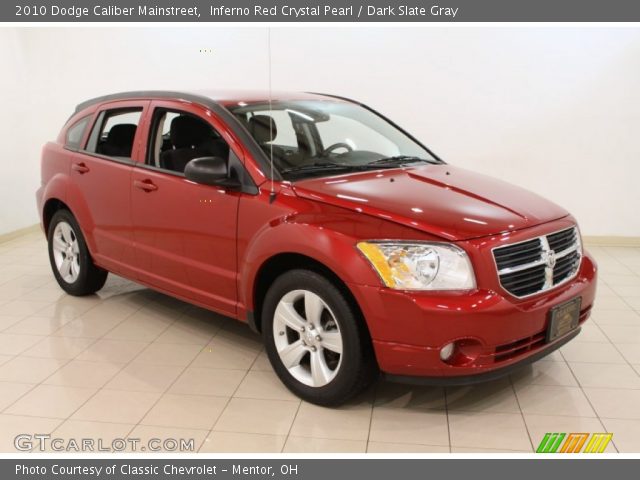 2010 Dodge Caliber Mainstreet in Inferno Red Crystal Pearl